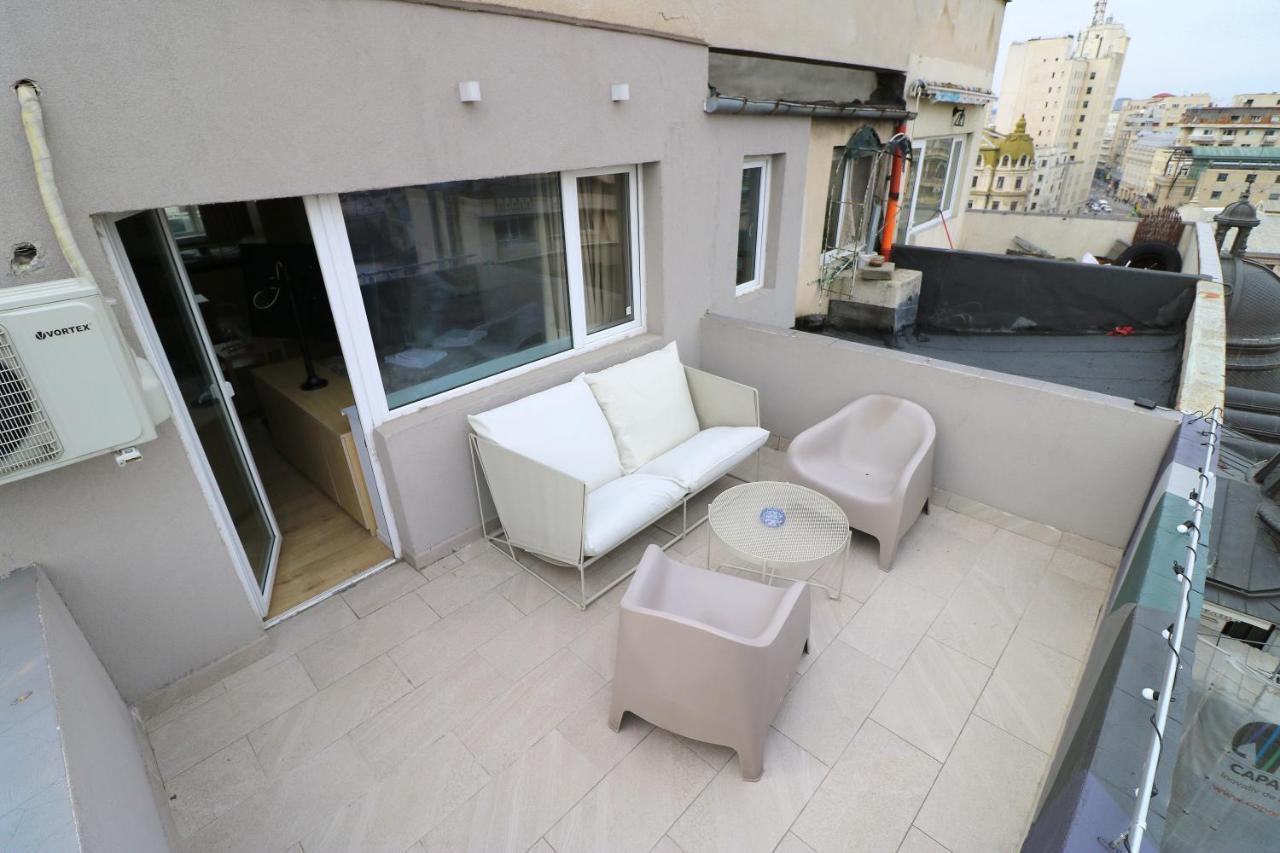 Appartement Deluxe Studio Old Center Panoramic View Terrace à Bucarest Extérieur photo