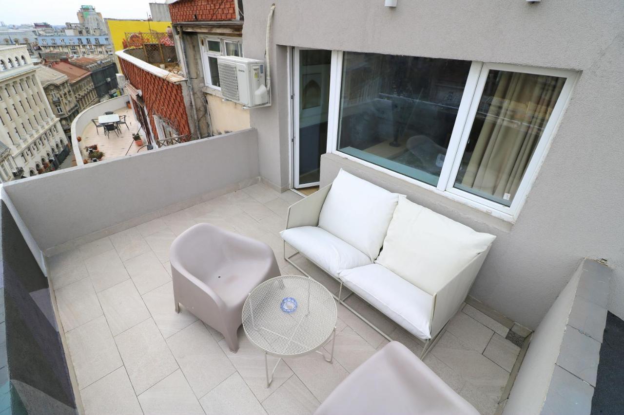 Appartement Deluxe Studio Old Center Panoramic View Terrace à Bucarest Extérieur photo