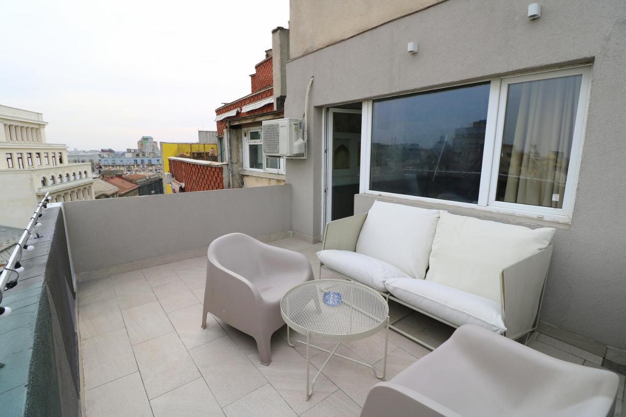 Appartement Deluxe Studio Old Center Panoramic View Terrace à Bucarest Extérieur photo