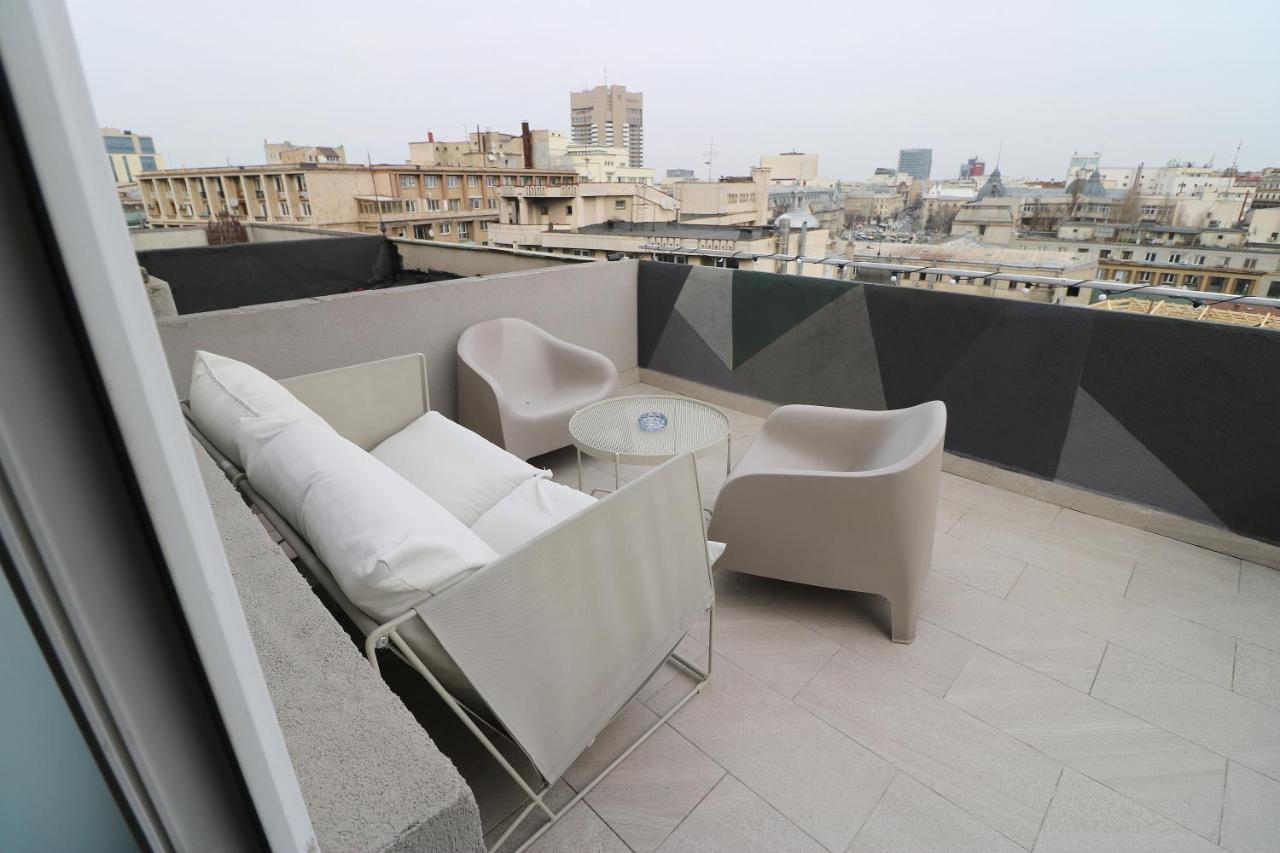 Appartement Deluxe Studio Old Center Panoramic View Terrace à Bucarest Extérieur photo