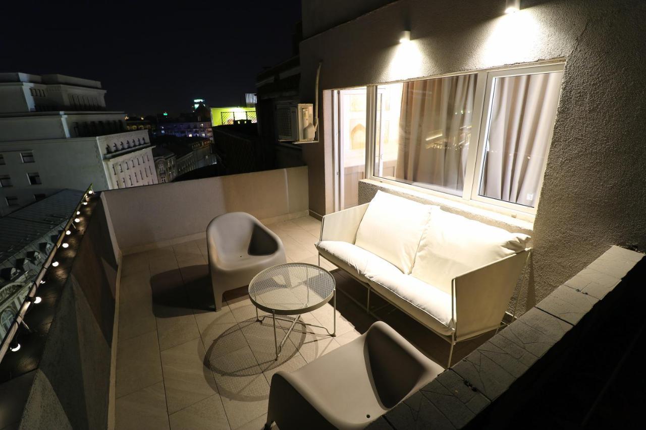 Appartement Deluxe Studio Old Center Panoramic View Terrace à Bucarest Extérieur photo