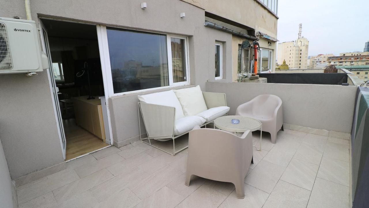 Appartement Deluxe Studio Old Center Panoramic View Terrace à Bucarest Extérieur photo